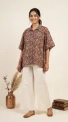 K 924 Vol 3 By Naisha Cotton Printed Ladies Kaftan Style Shirt Tops 